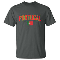 Portugal T Shirt Portuguese Flag Futebol Fan - Wonder Print Shop