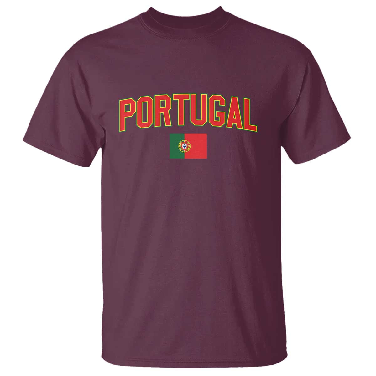 Portugal T Shirt Portuguese Flag Futebol Fan - Wonder Print Shop