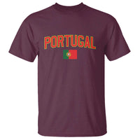 Portugal T Shirt Portuguese Flag Futebol Fan - Wonder Print Shop