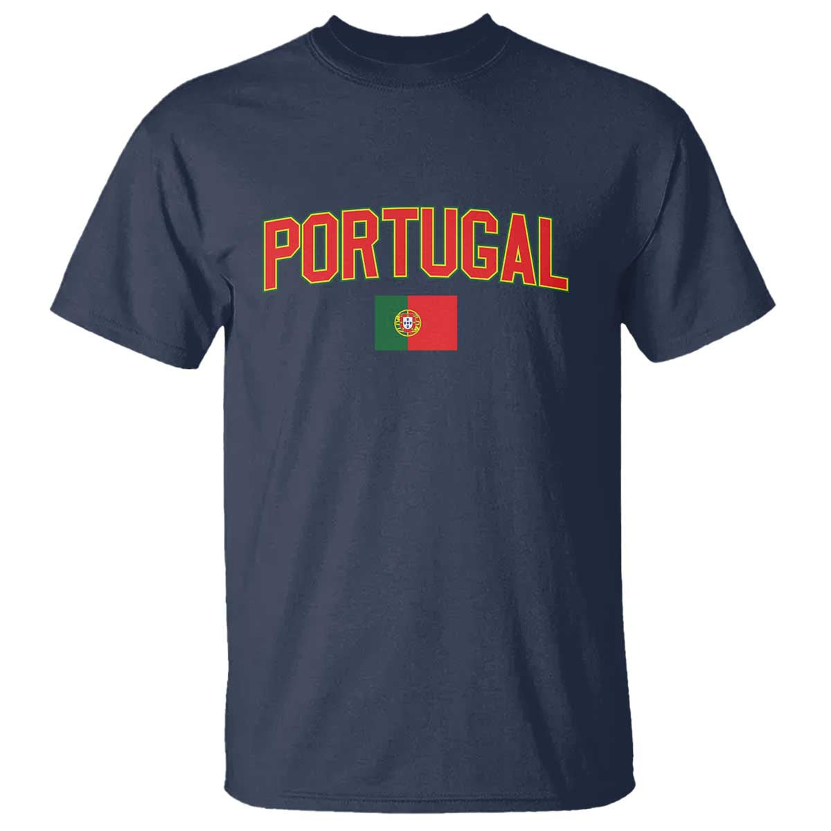 Portugal T Shirt Portuguese Flag Futebol Fan - Wonder Print Shop