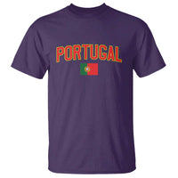 Portugal T Shirt Portuguese Flag Futebol Fan - Wonder Print Shop