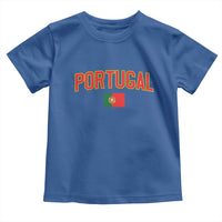 Portugal Toddler T Shirt Portuguese Flag Futebol Fan - Wonder Print Shop