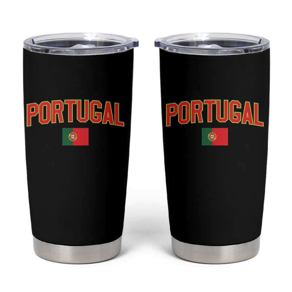 Portugal Tumbler Cup Portuguese Flag Futebol Fan - Wonder Print Shop