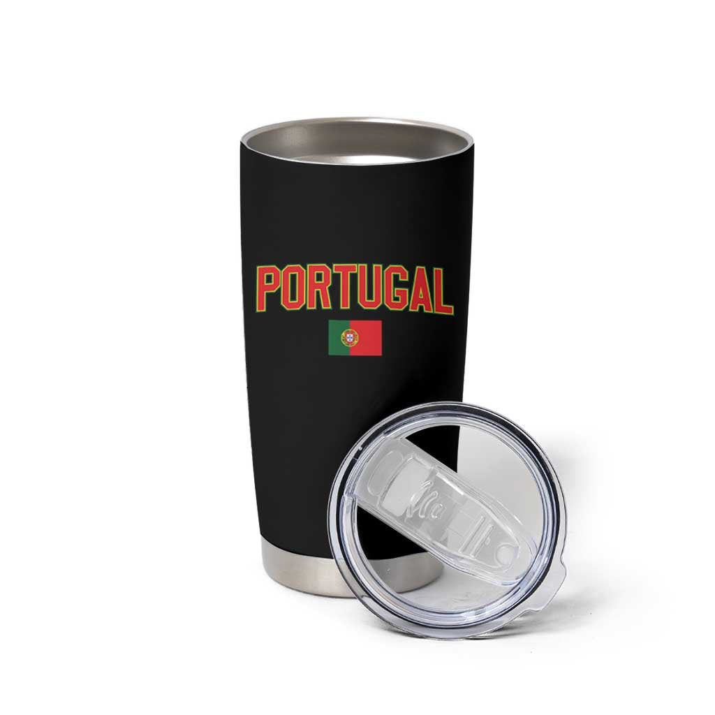 Portugal Tumbler Cup Portuguese Flag Futebol Fan - Wonder Print Shop
