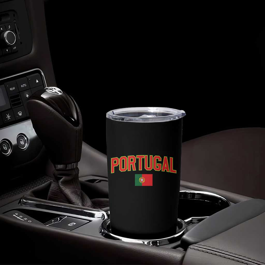Portugal Tumbler Cup Portuguese Flag Futebol Fan - Wonder Print Shop