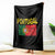Portugal Flag Throw Blanket Retro Vintage Portuguese Flags Futebol - Wonder Print Shop
