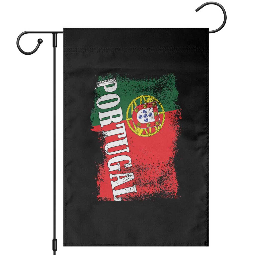 Portugal Flag Garden Flag Retro Vintage Futebol Portuguese Flags - Wonder Print Shop