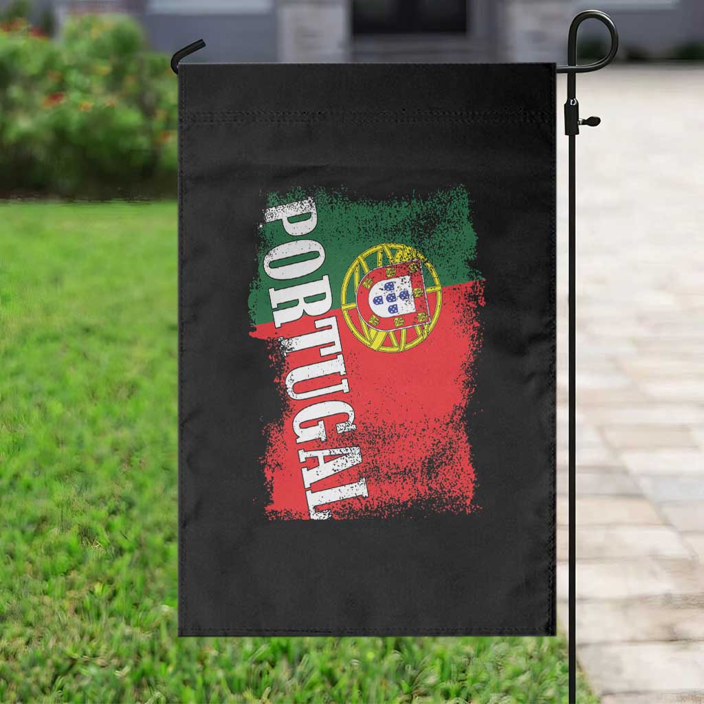 Portugal Flag Garden Flag Retro Vintage Futebol Portuguese Flags - Wonder Print Shop
