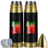 Portugal Flag Bullet Tumbler Retro Vintage Futebol Portuguese Flags - Wonder Print Shop