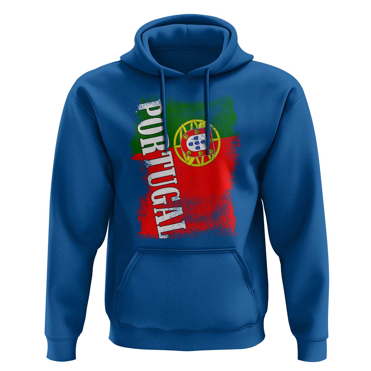 Portugal Flag Hoodie Retro Vintage Futebol Portuguese Flags - Wonder Print Shop