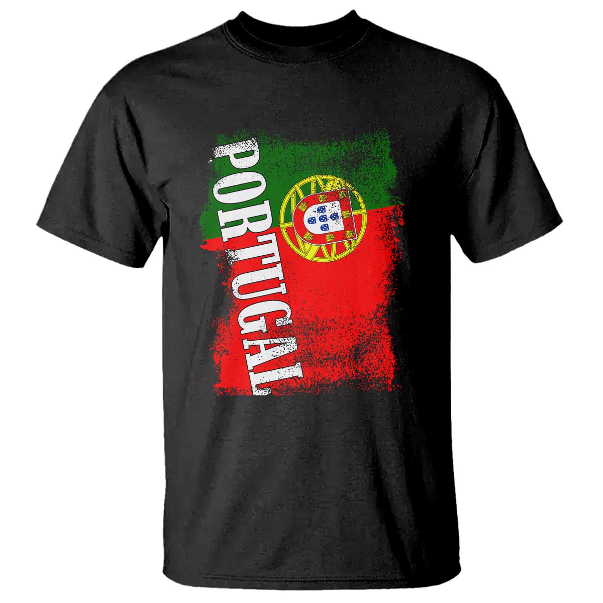 Portugal Flag T Shirt Retro Vintage Futebol Portuguese Flags - Wonder Print Shop