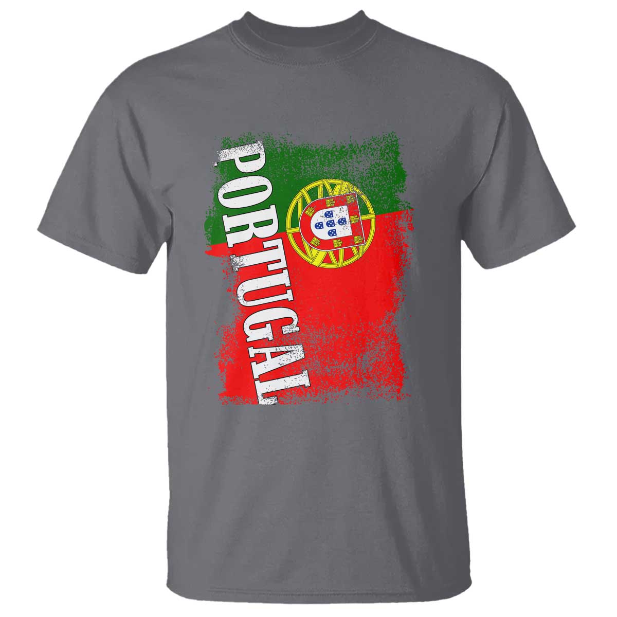 Portugal Flag T Shirt Retro Vintage Futebol Portuguese Flags - Wonder Print Shop