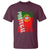 Portugal Flag T Shirt Retro Vintage Futebol Portuguese Flags - Wonder Print Shop