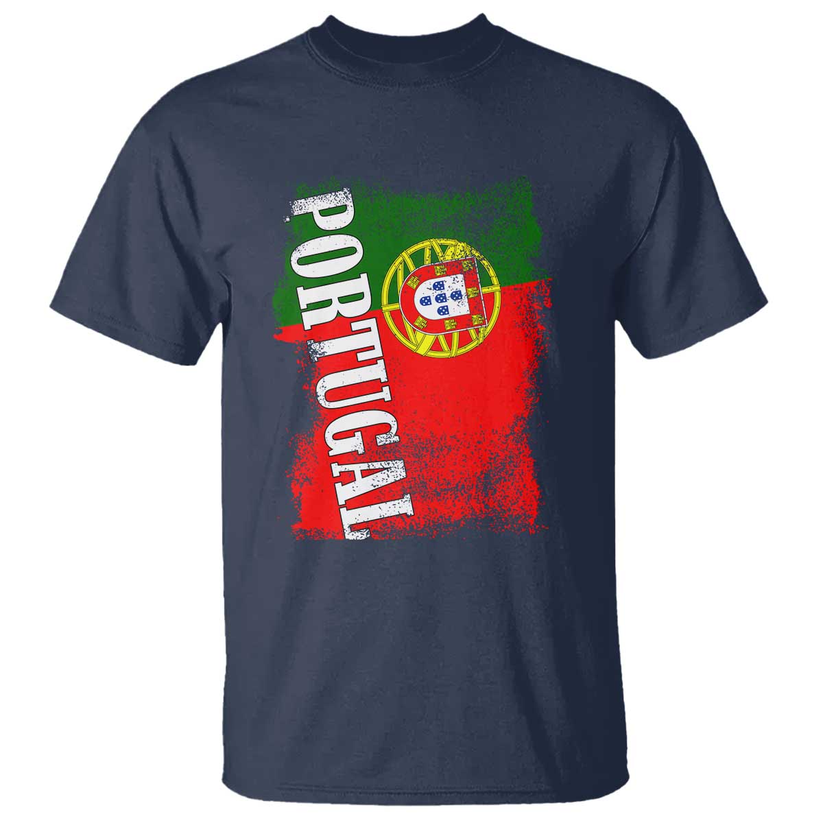 Portugal Flag T Shirt Retro Vintage Futebol Portuguese Flags - Wonder Print Shop