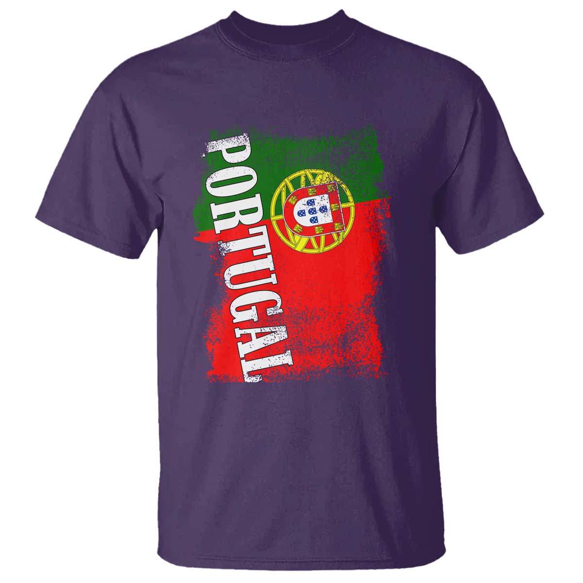 Portugal Flag T Shirt Retro Vintage Futebol Portuguese Flags - Wonder Print Shop