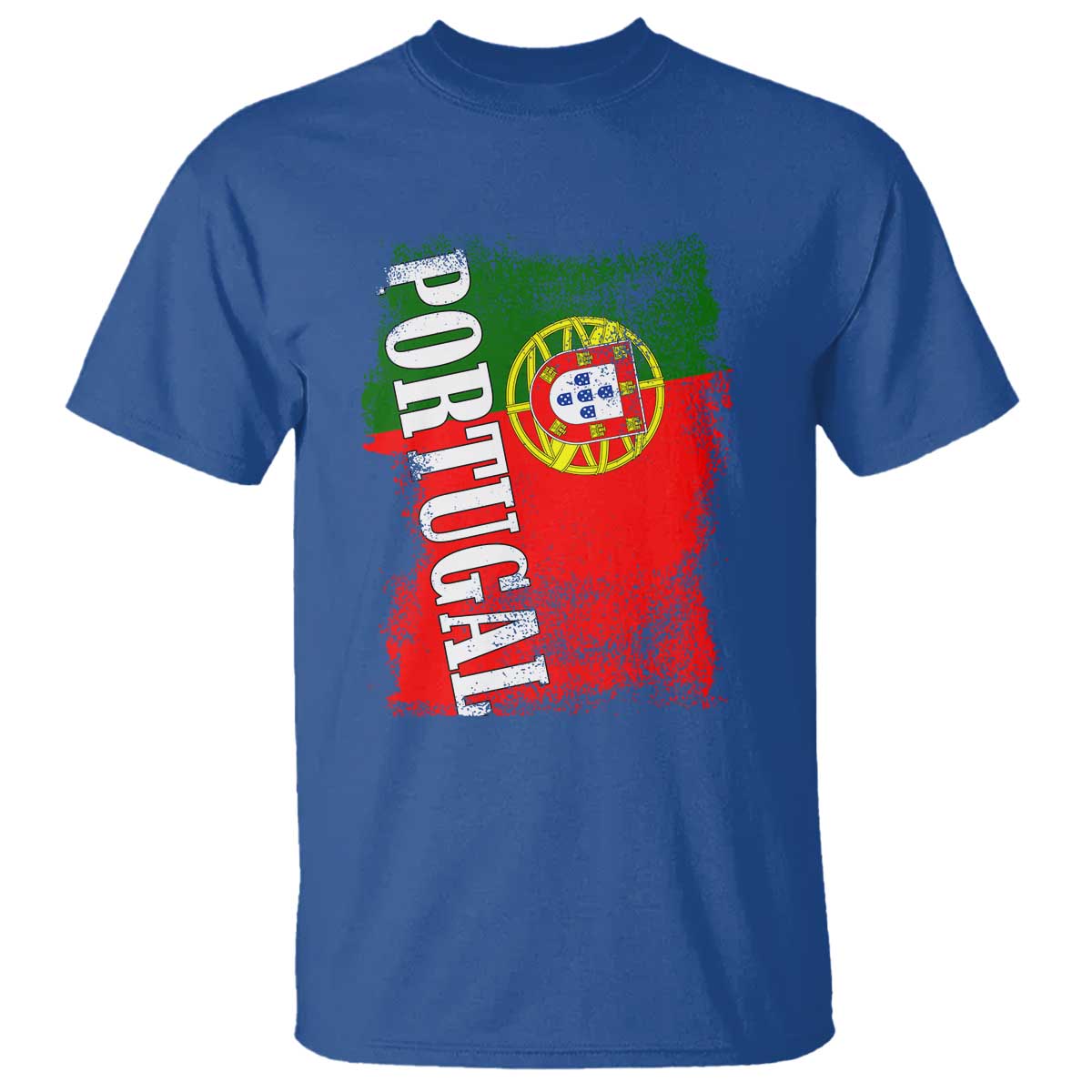 Portugal Flag T Shirt Retro Vintage Futebol Portuguese Flags - Wonder Print Shop