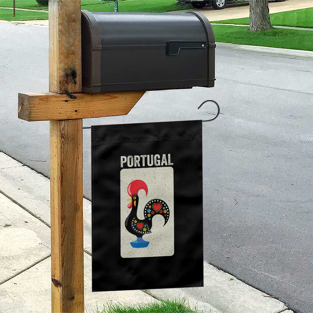 Portuguese Rooster Garden Flag Galo de Barcelos Portugal Roots Pride Heritage Gift - Wonder Print Shop