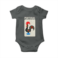 Portuguese Rooster Baby Onesie Galo de Barcelos Portugal Roots Pride Heritage Gift - Wonder Print Shop