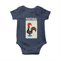 Portuguese Rooster Baby Onesie Galo de Barcelos Portugal Roots Pride Heritage Gift - Wonder Print Shop