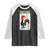 Portuguese Rooster Raglan Shirt Galo de Barcelos Portugal Roots Pride Heritage Gift - Wonder Print Shop