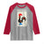 Portuguese Rooster Raglan Shirt Galo de Barcelos Portugal Roots Pride Heritage Gift - Wonder Print Shop