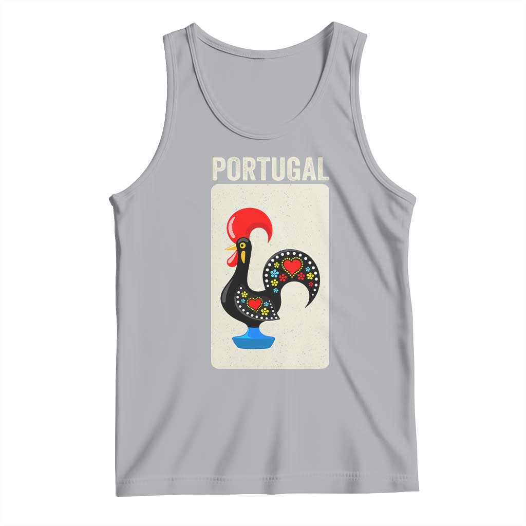 Portuguese Rooster Tank Top Galo de Barcelos Portugal Roots Pride Heritage Gift - Wonder Print Shop