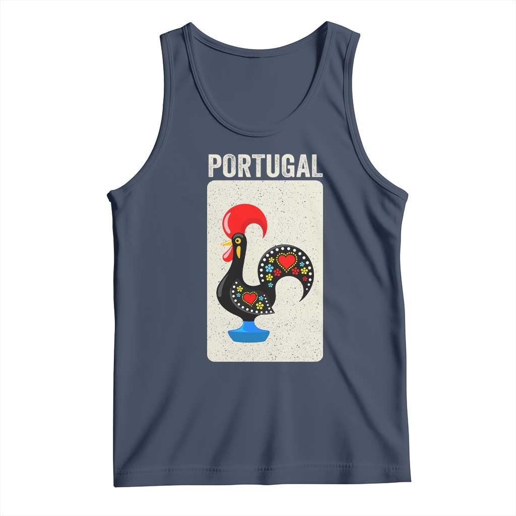 Portuguese Rooster Tank Top Galo de Barcelos Portugal Roots Pride Heritage Gift - Wonder Print Shop