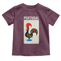 Portuguese Rooster Toddler T Shirt Galo de Barcelos Portugal Roots Pride Heritage Gift - Wonder Print Shop
