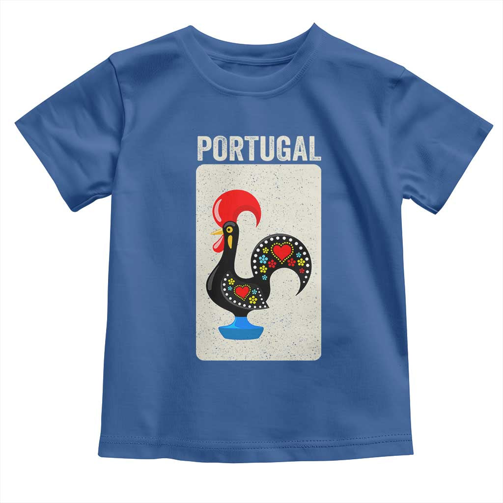 Portuguese Rooster Toddler T Shirt Galo de Barcelos Portugal Roots Pride Heritage Gift - Wonder Print Shop