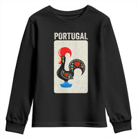 Portuguese Rooster Youth Sweatshirt Galo de Barcelos Portugal Roots Pride Heritage Gift - Wonder Print Shop
