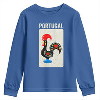 Portuguese Rooster Youth Sweatshirt Galo de Barcelos Portugal Roots Pride Heritage Gift - Wonder Print Shop