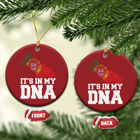 Its in My DNA Portugal Christmas Ornament Portuguese Flag Portugal Boy Girl Gift - Wonder Print Shop