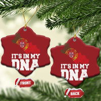 Its in My DNA Portugal Christmas Ornament Portuguese Flag Portugal Boy Girl Gift - Wonder Print Shop