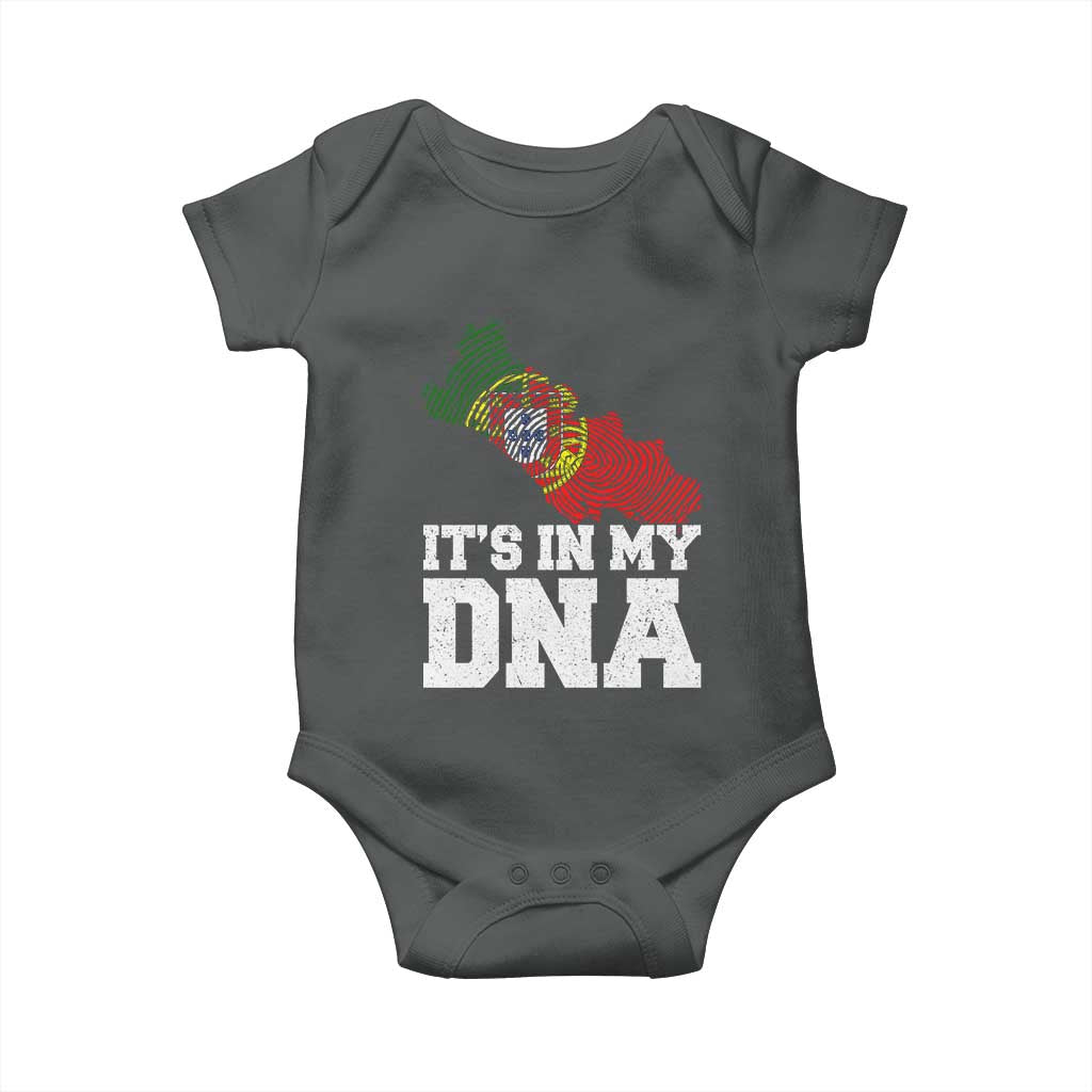 Its in My DNA Portugal Baby Onesie Portuguese Flag Portugal Boy Girl Gift - Wonder Print Shop