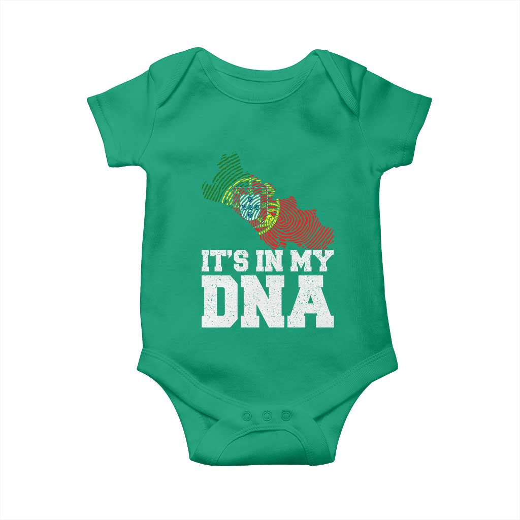 Its in My DNA Portugal Baby Onesie Portuguese Flag Portugal Boy Girl Gift - Wonder Print Shop