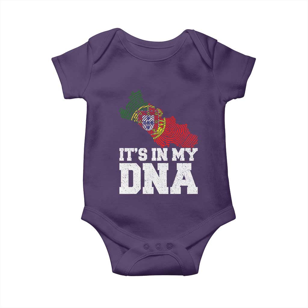 Its in My DNA Portugal Baby Onesie Portuguese Flag Portugal Boy Girl Gift - Wonder Print Shop