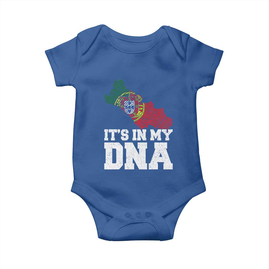 Its in My DNA Portugal Baby Onesie Portuguese Flag Portugal Boy Girl Gift - Wonder Print Shop