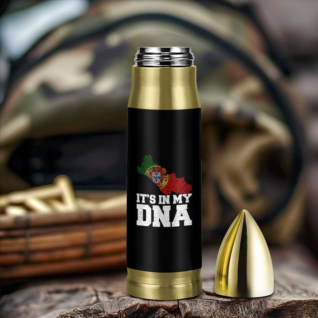 Its in My DNA Portugal Bullet Tumbler Portuguese Flag Portugal Boy Girl Gift - Wonder Print Shop