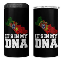 Its in My DNA Portugal 4 in 1 Can Cooler Tumbler Portuguese Flag Portugal Boy Girl Gift - Wonder Print Shop