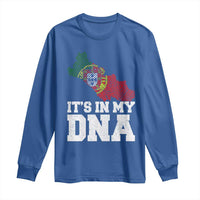 Its in My DNA Portugal Long Sleeve Shirt Portuguese Flag Portugal Boy Girl Gift - Wonder Print Shop