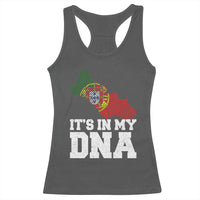 Its in My DNA Portugal Racerback Tank Top Portuguese Flag Portugal Boy Girl Gift - Wonder Print Shop