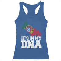 Its in My DNA Portugal Racerback Tank Top Portuguese Flag Portugal Boy Girl Gift - Wonder Print Shop