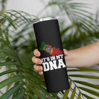 Its in My DNA Portugal Skinny Tumbler Portuguese Flag Portugal Boy Girl Gift - Wonder Print Shop