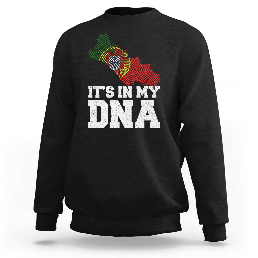 Its in My DNA Portugal Sweatshirt Portuguese Flag Portugal Boy Girl Gift - Wonder Print Shop