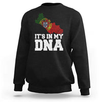 Its in My DNA Portugal Sweatshirt Portuguese Flag Portugal Boy Girl Gift - Wonder Print Shop