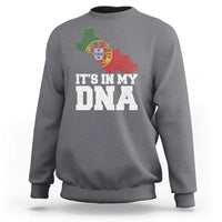 Its in My DNA Portugal Sweatshirt Portuguese Flag Portugal Boy Girl Gift - Wonder Print Shop