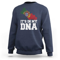 Its in My DNA Portugal Sweatshirt Portuguese Flag Portugal Boy Girl Gift - Wonder Print Shop