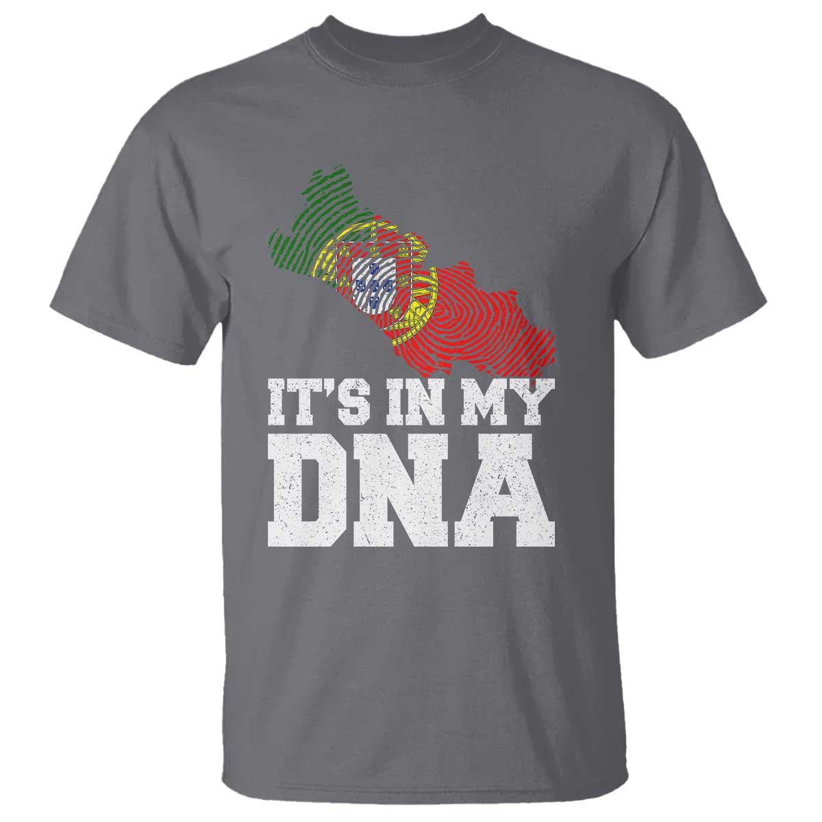 Its in My DNA Portugal T Shirt Portuguese Flag Portugal Boy Girl Gift - Wonder Print Shop