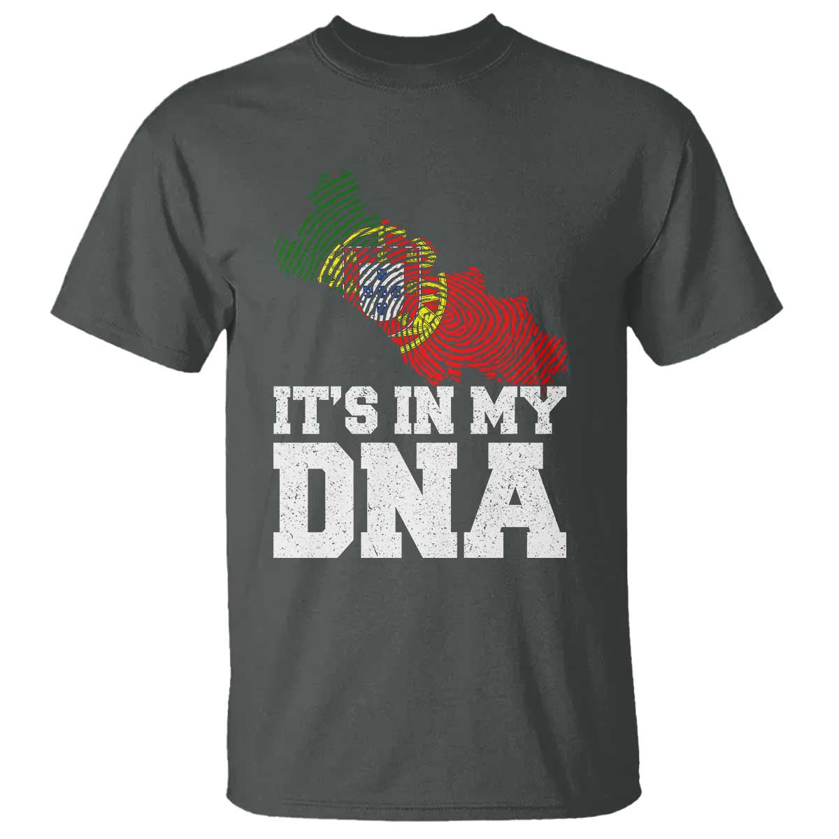 Its in My DNA Portugal T Shirt Portuguese Flag Portugal Boy Girl Gift - Wonder Print Shop