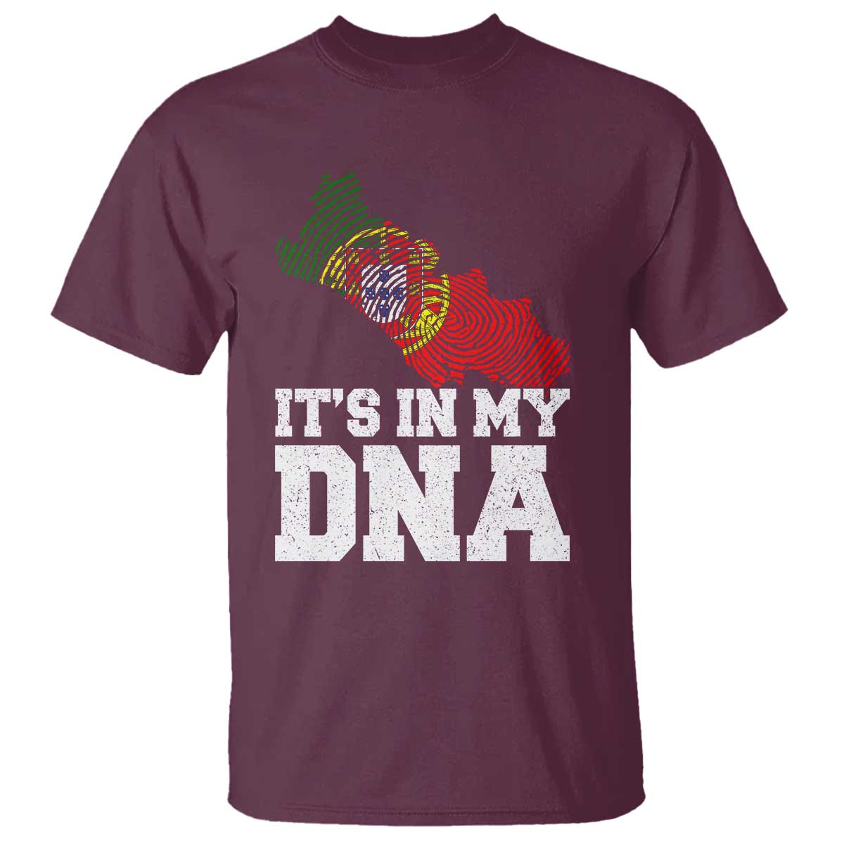 Its in My DNA Portugal T Shirt Portuguese Flag Portugal Boy Girl Gift - Wonder Print Shop